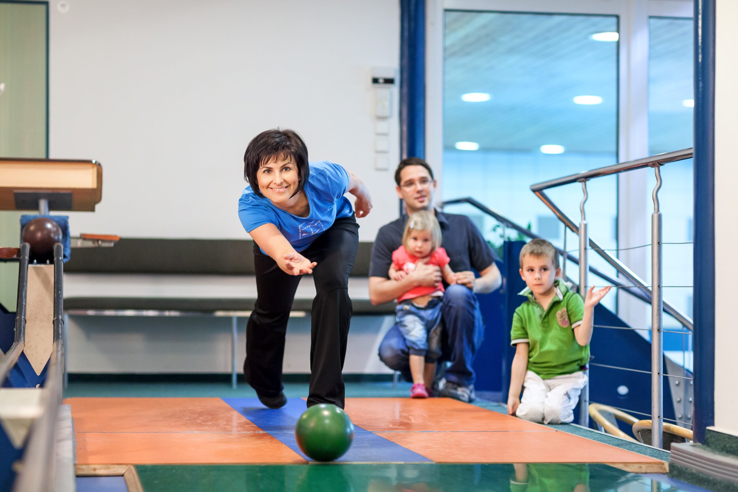 Interiérová sportoviště hotelu Horizont
