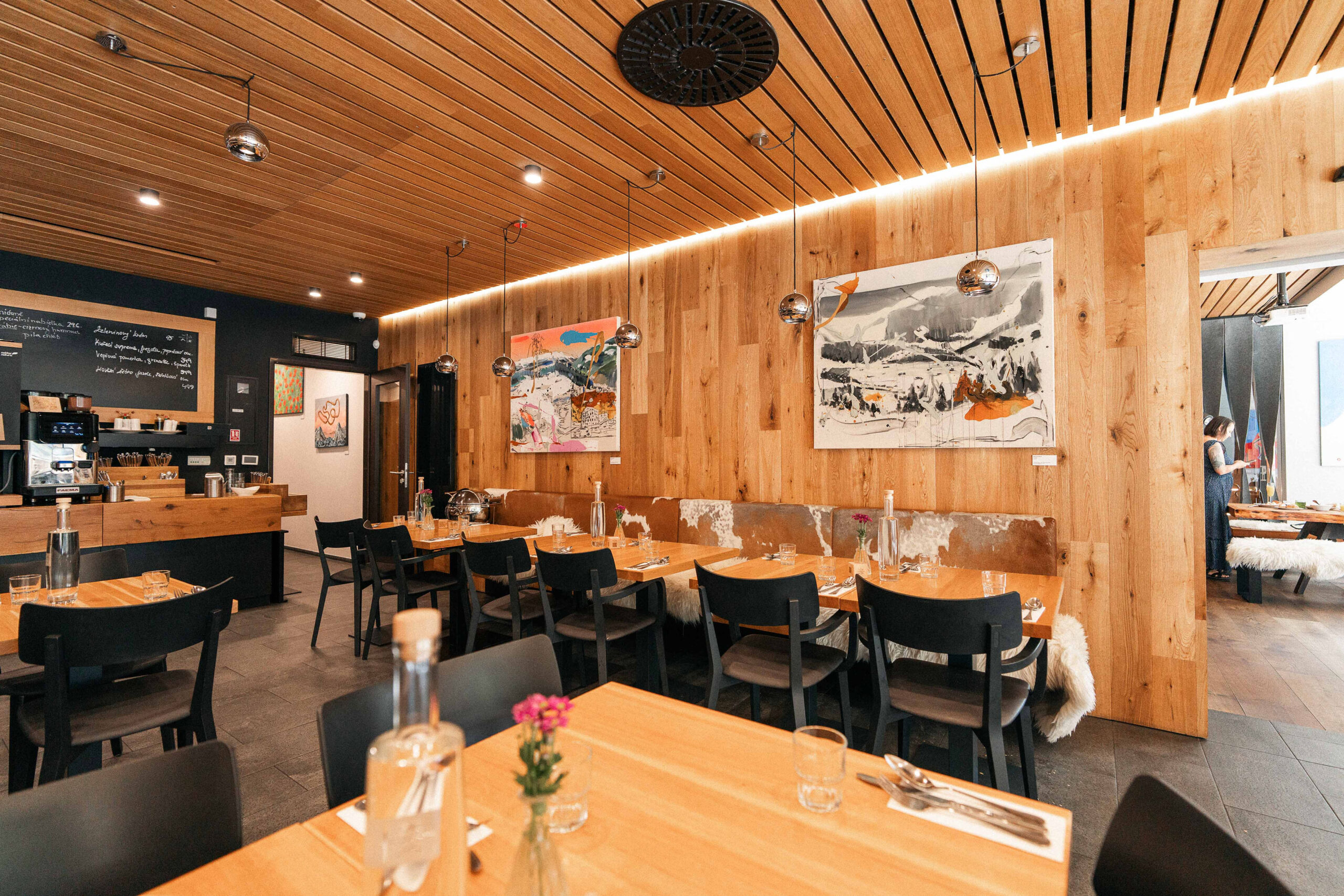 Restaurace Aparthotelu svatý Vavřinec