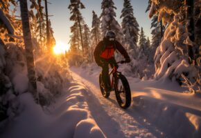 Snow cycling