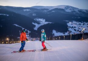 Večerní lyžování Pec pod Sněžkou
